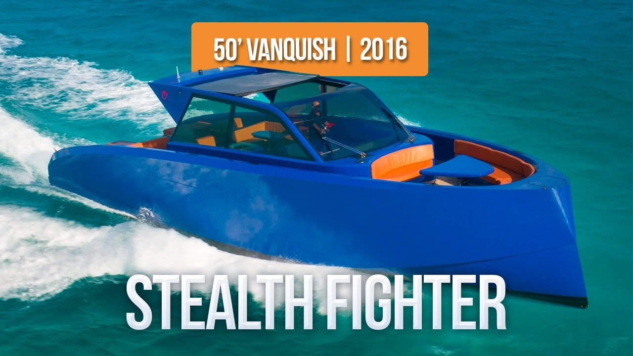 Vanquish VQ50 Yacht With Juno Prudhomm