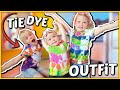 TiE DYE OUTFiT VOOR HET VOORJAAR! ? | Bellinga Vlog #1703