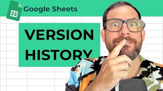 How to See Version History in Google Sheets