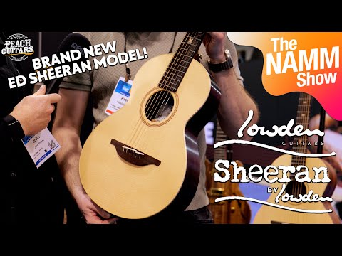 Peach Guitars NAMM 2024: Lowden Guitars - Checking Out Ed Sheeran's BRAND NEW Guitar!