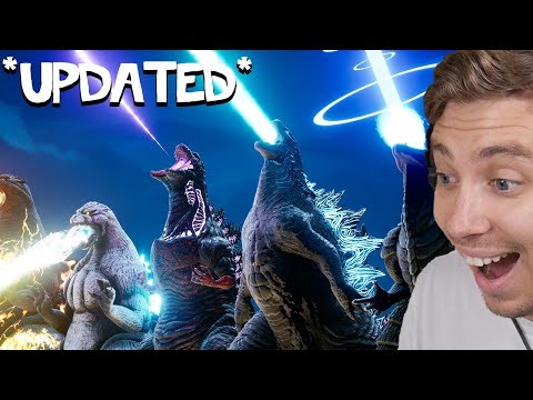 Reacting To *NEW UPDATED* Godzilla Atomic Breath (1954-2021)