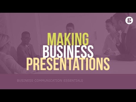 Making Business Presentations
