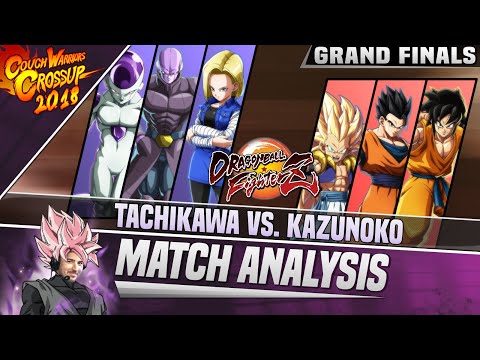 DBFZ Match Analysis: Saga 7 CouchWarriors Crossup 2018 GRAND FINALS - Tachikawa vs. Kazunoko