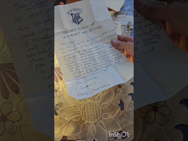 Vídeo relacionado con ABYSTYLE - HARRY POTTER - Mug - 250 ml - Letter from Hogwarts