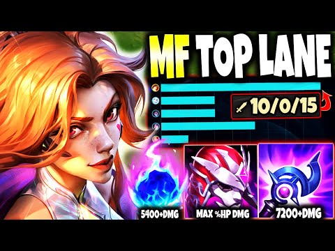 Full AP Pen Miss Fortune Top Build will do 2x their DAMAGE and CARRY ALL 🔥 LoL Top MF s12 Gameplay