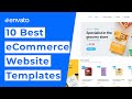 10 Best ECommerce Website Templates