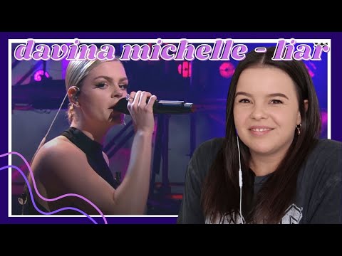Davina Michelle - 'Liar' Live Reaction | Carmen Reacts