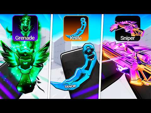 Winning With YOUTUBER'S CUSTOM SKINS in Roblox Rivals! (0.01%)