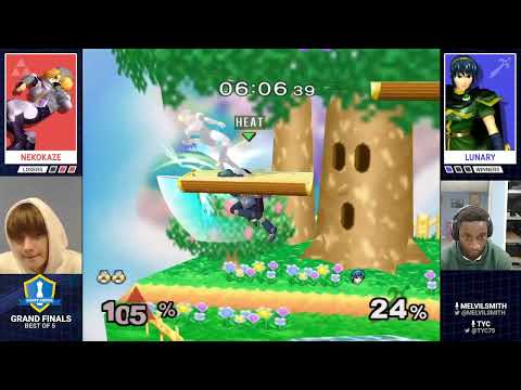Salty Arena Melee S1#7 Grand Final ,Nekokaze (Sheik) VS Lunary (Marth)