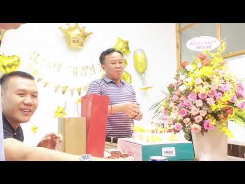 SINH NHẬT SẾP LÂM - PHÓ GIÁM ĐỐC