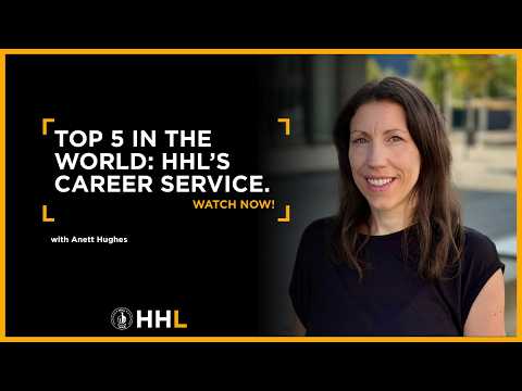 Top 5 in the world - HHL’s Career Service