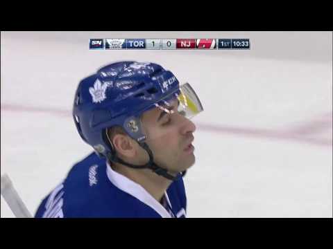 Nazem Kadri 15th Goal of the Season! 1/6/2017 (Toronto Maple Leafs vs New Jersey Devils)