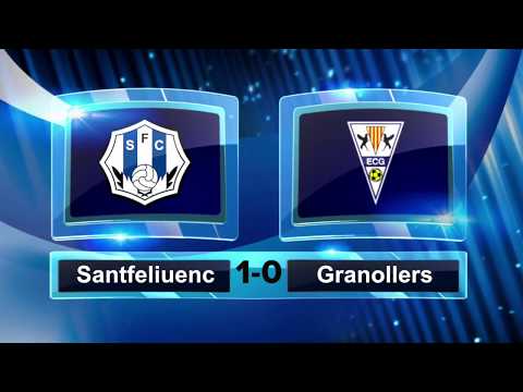 Resumen del Santfeliuenc 1-0 Granollers