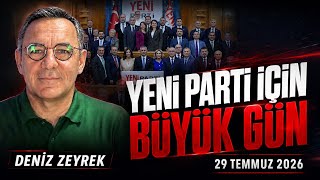 Deniz Zeyrek:CHP’den istifalar yoğunlaştı.YENİ parti üye kaydına başlı
