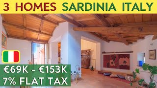 3 HOMES in SARDINIA ITALY | Beautiful Italian HOUSES for SALE