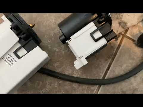 Lg washer drain pump install 4681EA2001T