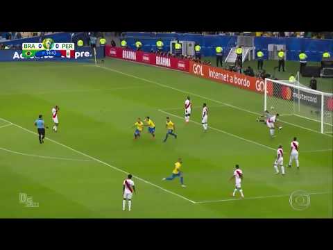 GOL Everton Cebolinha x Peru (07/07/19) FINAL