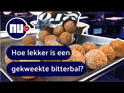 Sterrenchef proeft 'bitterbal van de toekomst' | NU.nl
