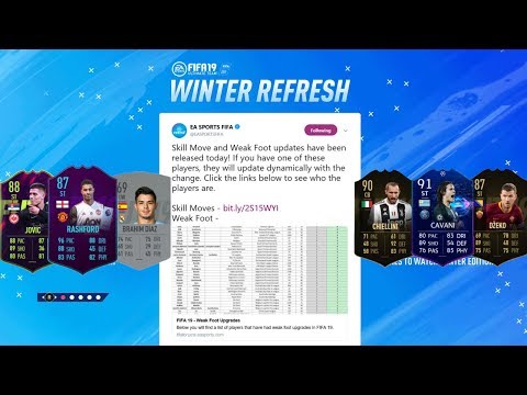 SKILL MOVES + WEAK FOOT UPGRADES!! - FIFA 19 Road to Glory Episode 76