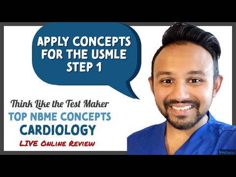 Top NBME Concepts - Cardiology (USMLE Step 1)