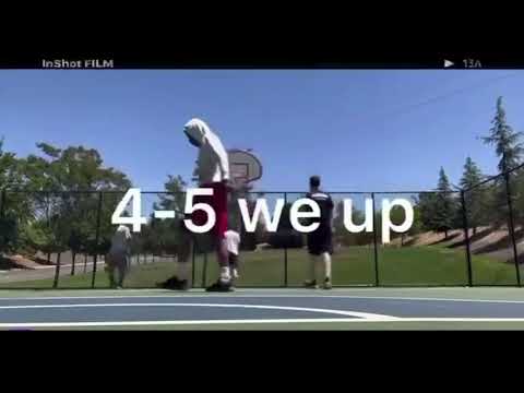 2 on 2 🏀 nice day for a workout ✌🏿