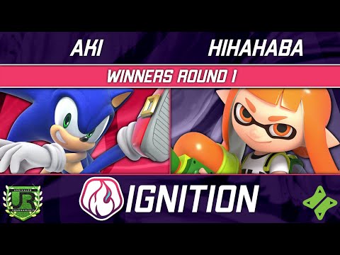 Ignition 242 WINNERS ROUND 1 - Aki (Corrin, Sonic) vs Neco | Hihahaba (Inkling)