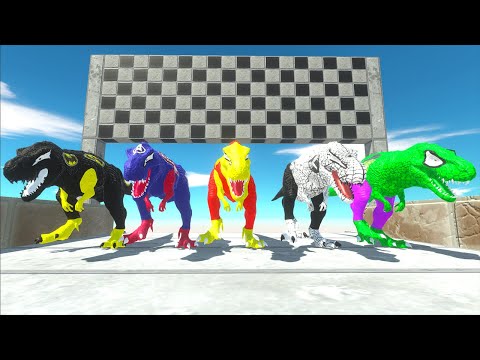 Hunting found Jurassic world evolution Marvel Dc Speed Race Championship Trex Hero Vs Brachiosaurus