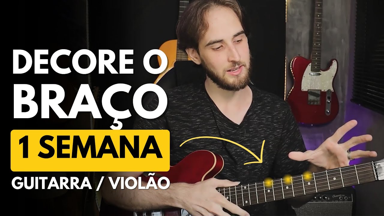 Como Decorar Todas as Notas do Braço (MUITO FÁCIL)