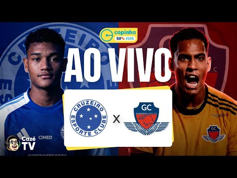 AO VIVO: CRUZEIRO X GUANABARA CITY | COPINHA 2026 | QUARTAS DE FINAL