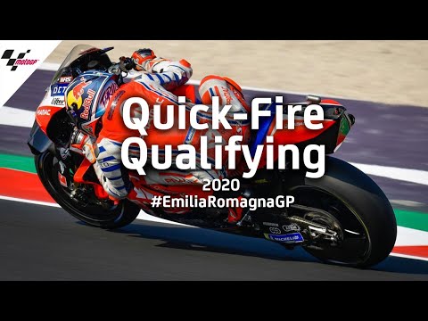 MotoGP ミサノサーキット（エミリア・ロマーニャGP）の気になる予選シーンを集めたハイライト動画