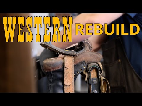 Western Boot Restoration: How It's Made - Nicks Handmade Boots