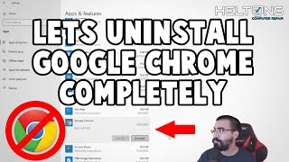 Windows 10 | How to Uninstall Google Chrome Completely From Your Computer