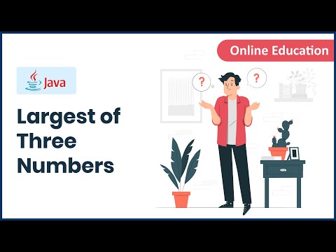 Java Program To Find Largest Of Three Numbers Java Programming Examples
