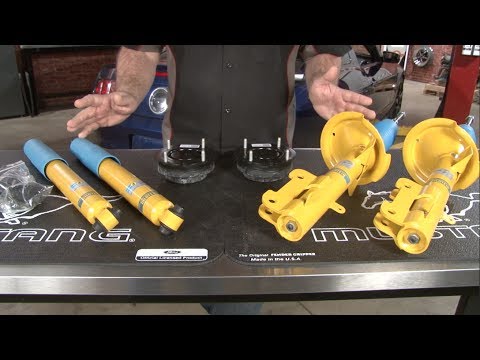 Mustang Bilstein Strut and Shock Kit V6/GT 2005-2010/GT500 2007-2014 Installation