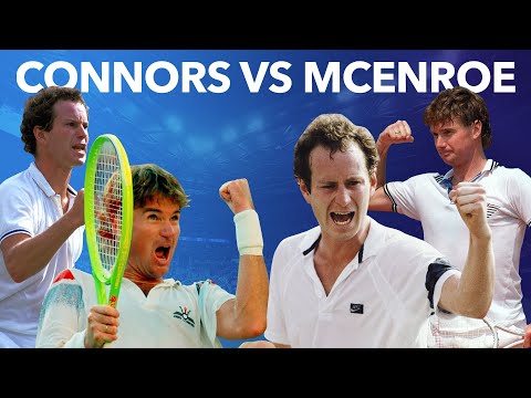 Best of Jimmy Connors vs John McEnroe at the US Open