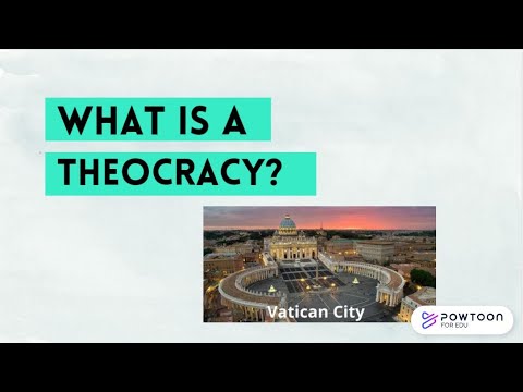 What is A Theocracy?