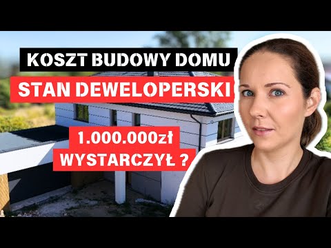 KOSZT BUDOWY DOMU - STAN DEWELOPERSKI 2023-2025 | Metodą gospodarczą | Dom 290m2