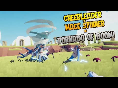 TABS | Cheerleader + Mace Spinner Vs Every Units! (High Cost) Duel #7