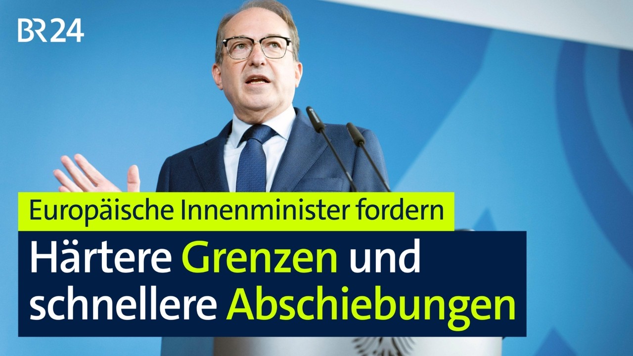 Munich Migration Meeting: Europas Innenminister beraten über Migration und Abschiebungen | BR24live