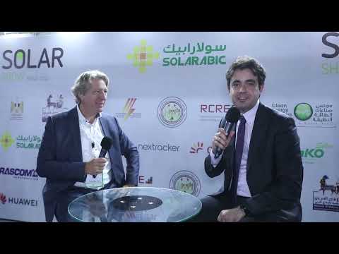 Interview with Hans Sauter, Vice President for NexTracker | Solar Show MENA 2022