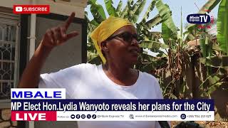 We need a master plan for Mbale City ; Woman MP Elect Lydia Wanyoto