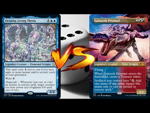 Octavia VS Galazeth Prismary - MTG EDH Duel Commander
