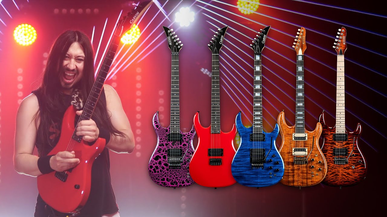 Carvin DC127 Guitar - Limited-Time Reissue - Kiesel Rewind - YouTube