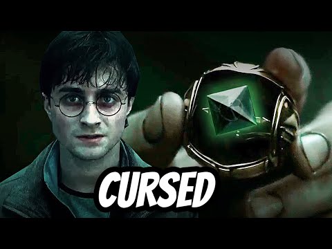 Why does Harry drop the Resurrection Stone in Forbidden Forest in Deathly Hallows Part 2