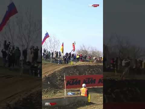 VIALLE BIG CRASH😱🤯#shorts #mxgp #motocross