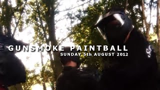 preview picture of video 'Paintball UK: Gunsmoke Paintball: 2012 August'