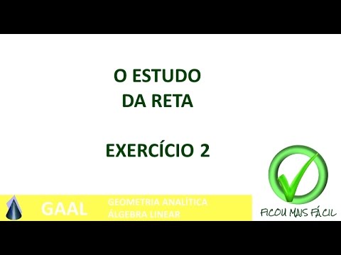 O Estudo da Reta - Exercício 2