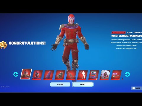 how to unlock all magneto rewards in 1 minute