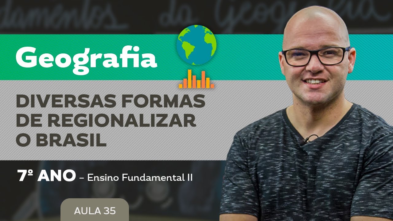 Diversas formas de regionalizar o Brasil – Geografia – 7º ano – Ensino Fundamental