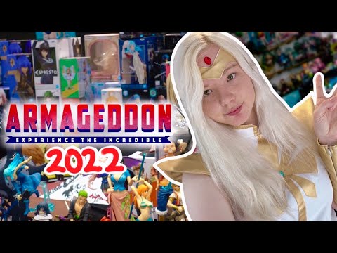 COSPLAY AND ANIME CON! Armageddon expo chch 2022 VLOG